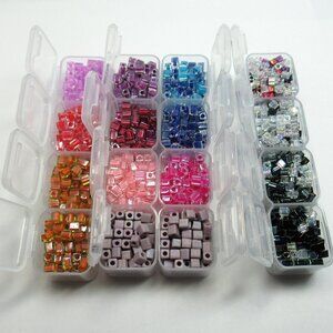 Miyuki cube beads